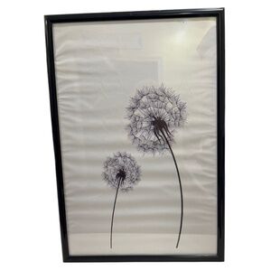 Dandelion Canvas Artwork Rolled for Shipping